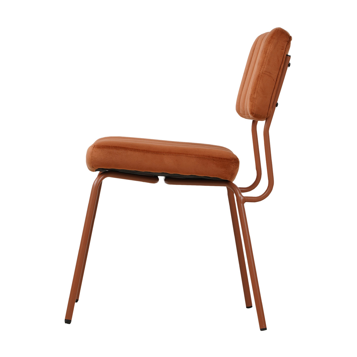 LivaraHome Lotus Velvet Upholstered Dining Chairs (Set of 2) - Modern