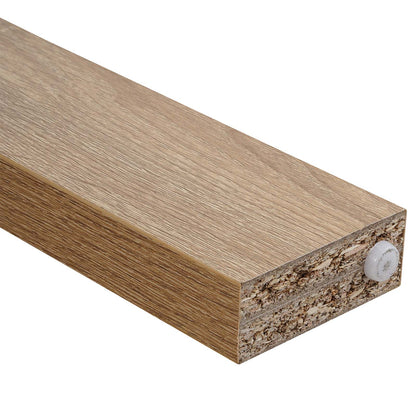 LivaraHome Olson 2-Piece Nesting Side Tables End Tables - Natural