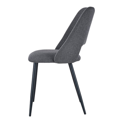 LivaraHome Belmont Bouclé Upholstered Dining Chairs (Set of 2) - Elegant