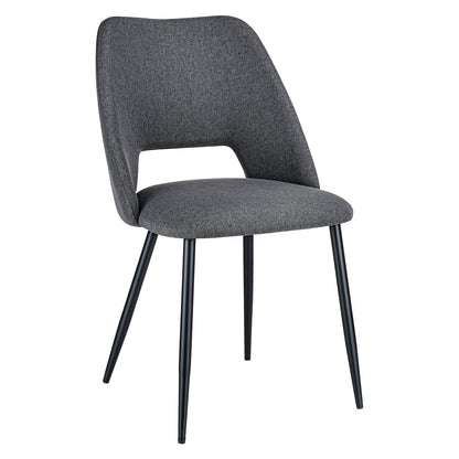 LivaraHome Belmont Bouclé Upholstered Dining Chairs (Set of 2) - Elegant