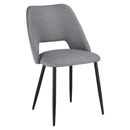 LivaraHome Belmont Bouclé Upholstered Dining Chairs (Set of 2) - Elegant