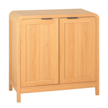 LivaraHome Arlo 2 Door Sideboard Fluted Farmhouse Storage Cabinet
