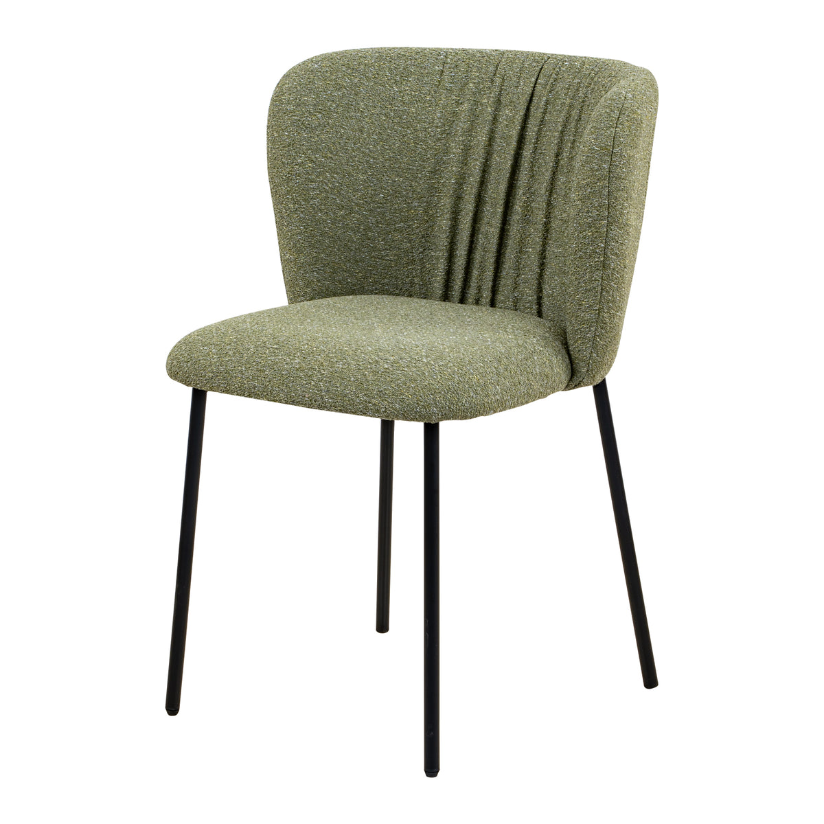 LIVARA Monty Boucle Dining Chairs Upholstered Dinner Chair (Set of 2)