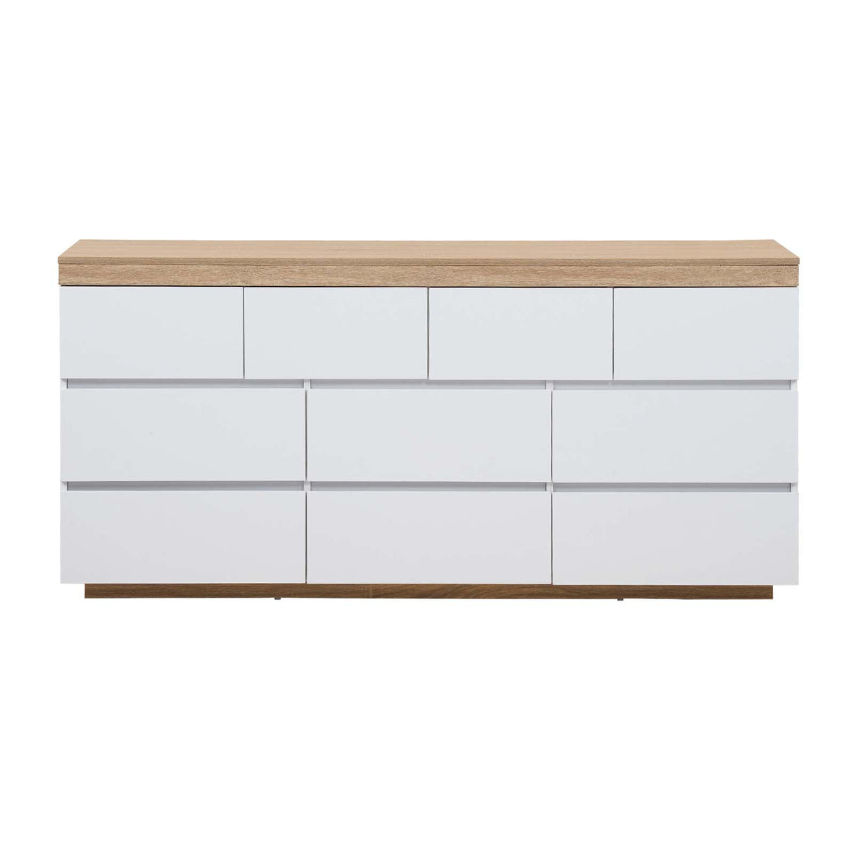 LivaraHome Cuppa 10 Drawer Chest Storage Dresser Organizer - Modern