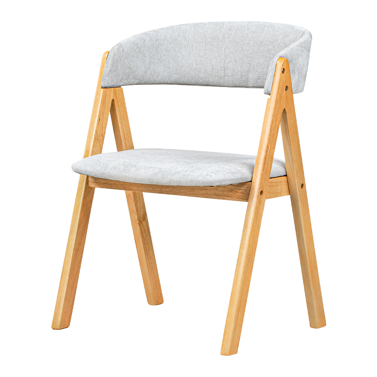 LivaraHome Gaudi Velvet Bouclé Dining Chairs (Set of 2) - Solid Wood