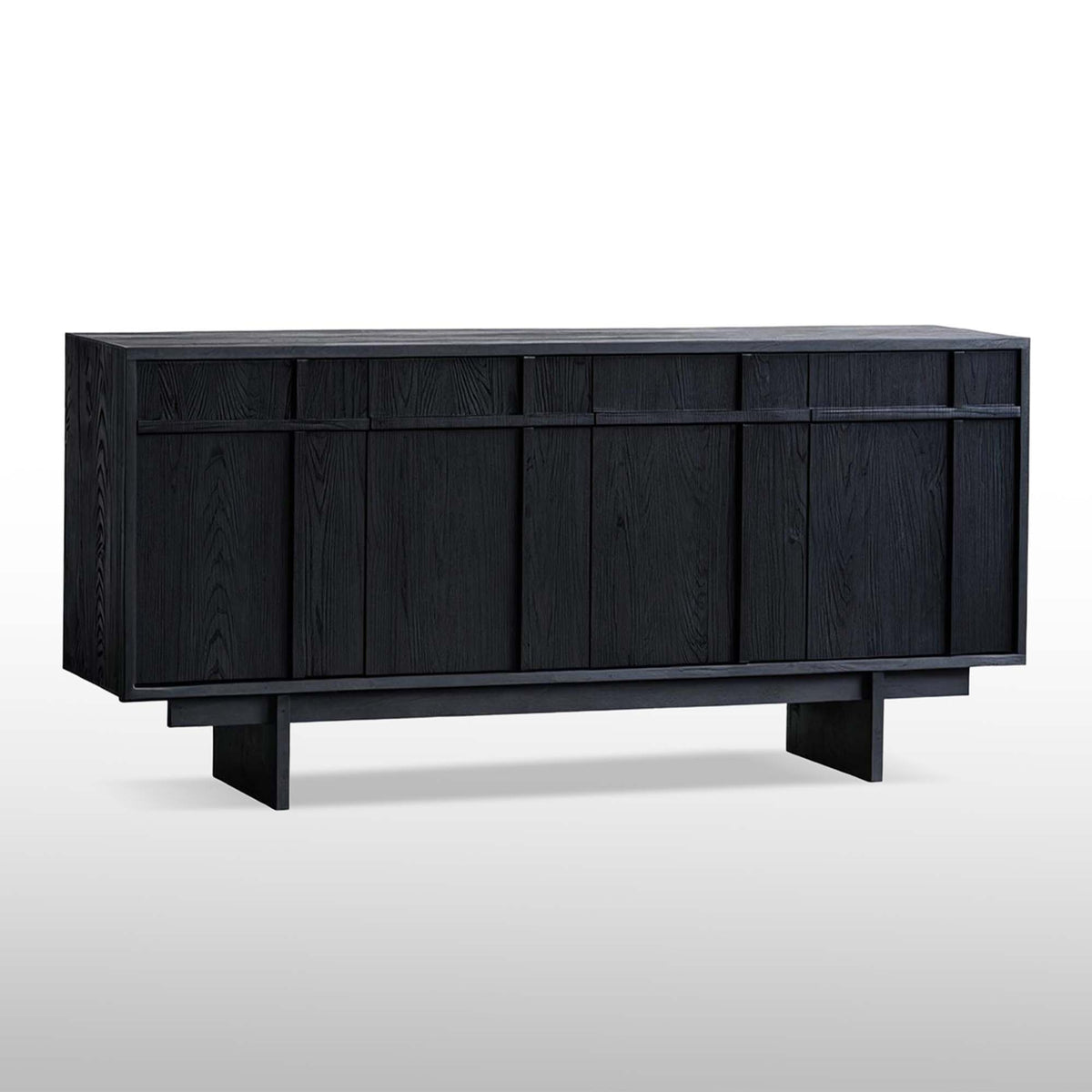 LivaraHome Pekin 4 Door Buffet Cabinet with Storage Credenza - Classic