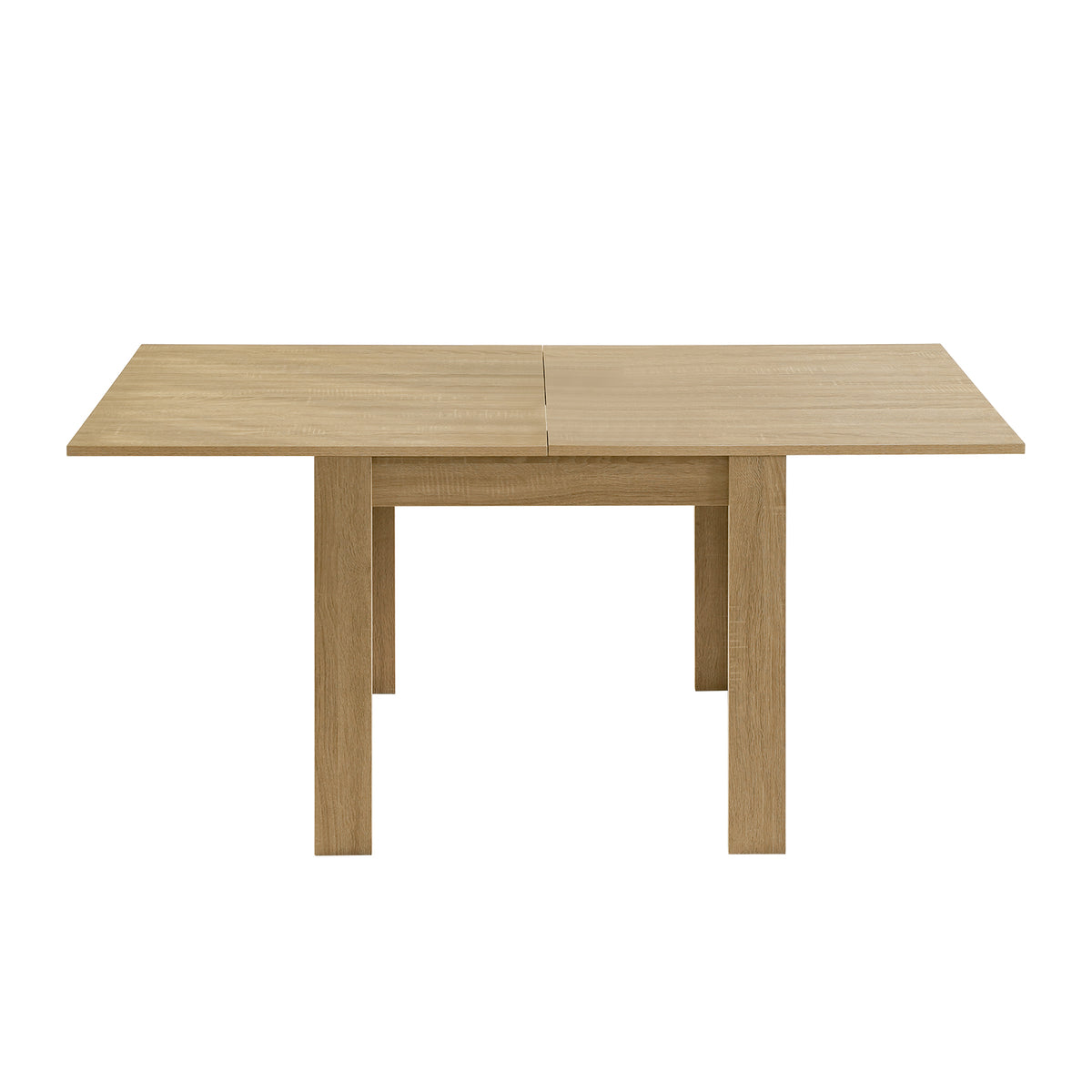 LivaraHome Nook Extendable Flip-Top Dining Table for 2-6 - Natural