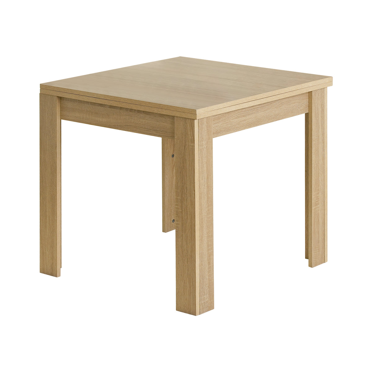 LivaraHome Nook Extendable Flip-Top Dining Table for 2-6 - Natural