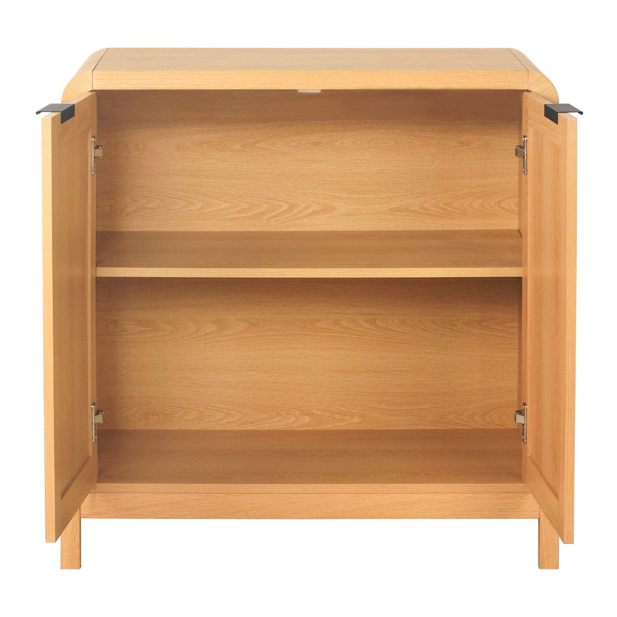 LivaraHome Arlo 2 Door Sideboard Fluted Farmhouse Storage Cabinet