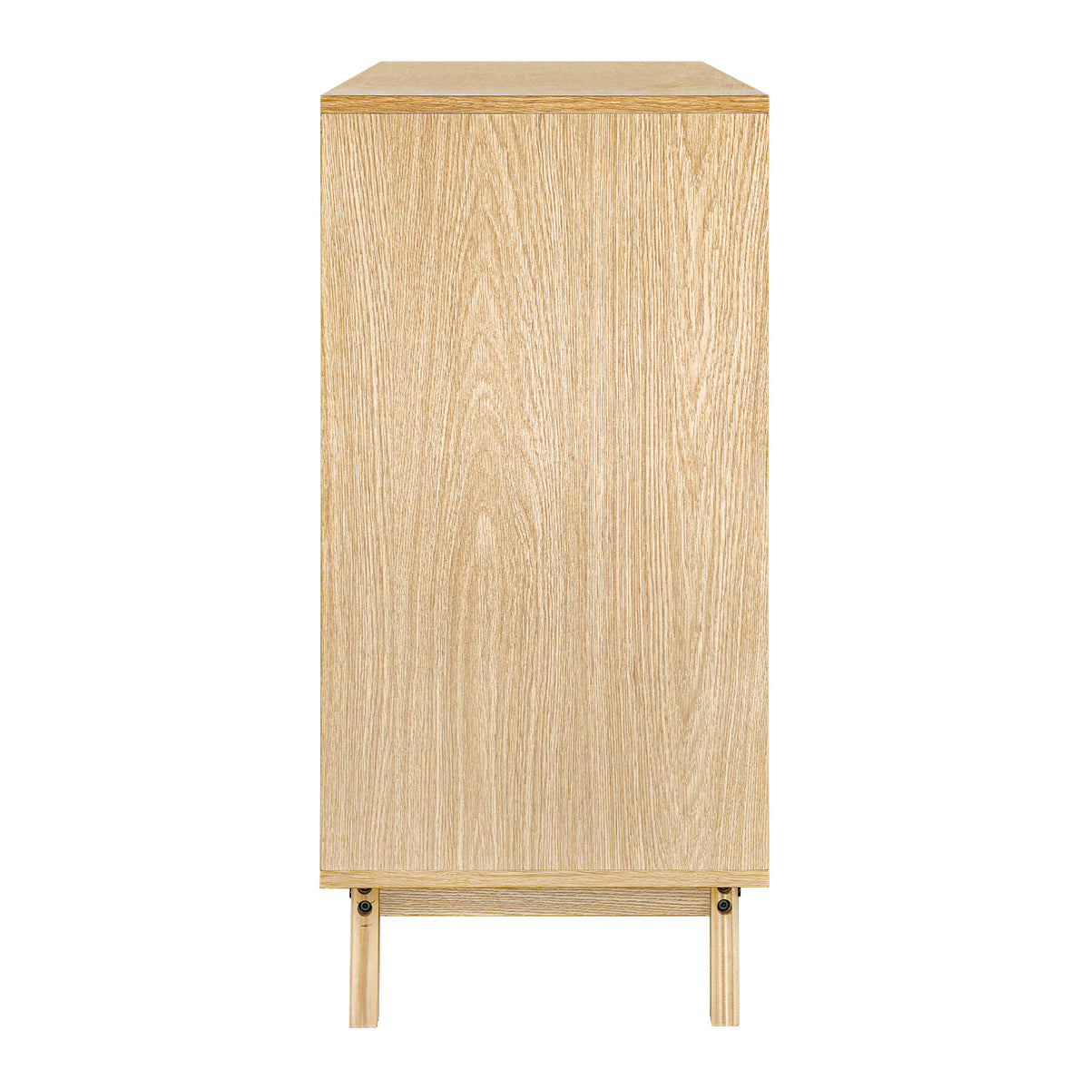 LivaraHome Aspen 6 Drawer Chest Wooden Dresser Storage Cabinet
