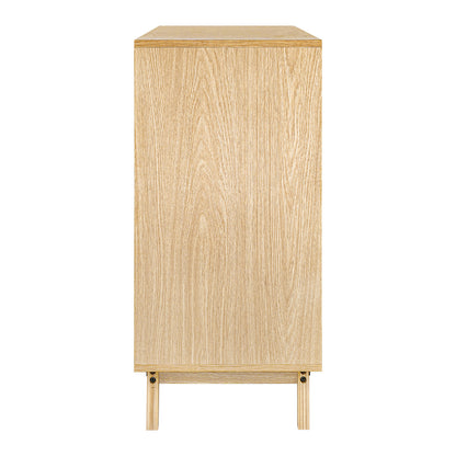 LivaraHome Aspen 6 Drawer Chest Wooden Dresser Storage Cabinet