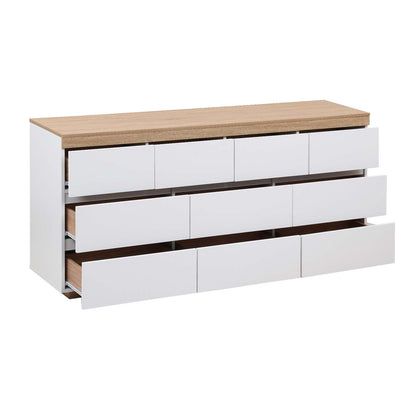 LivaraHome Cuppa 10 Drawer Chest Storage Dresser Organizer - Modern