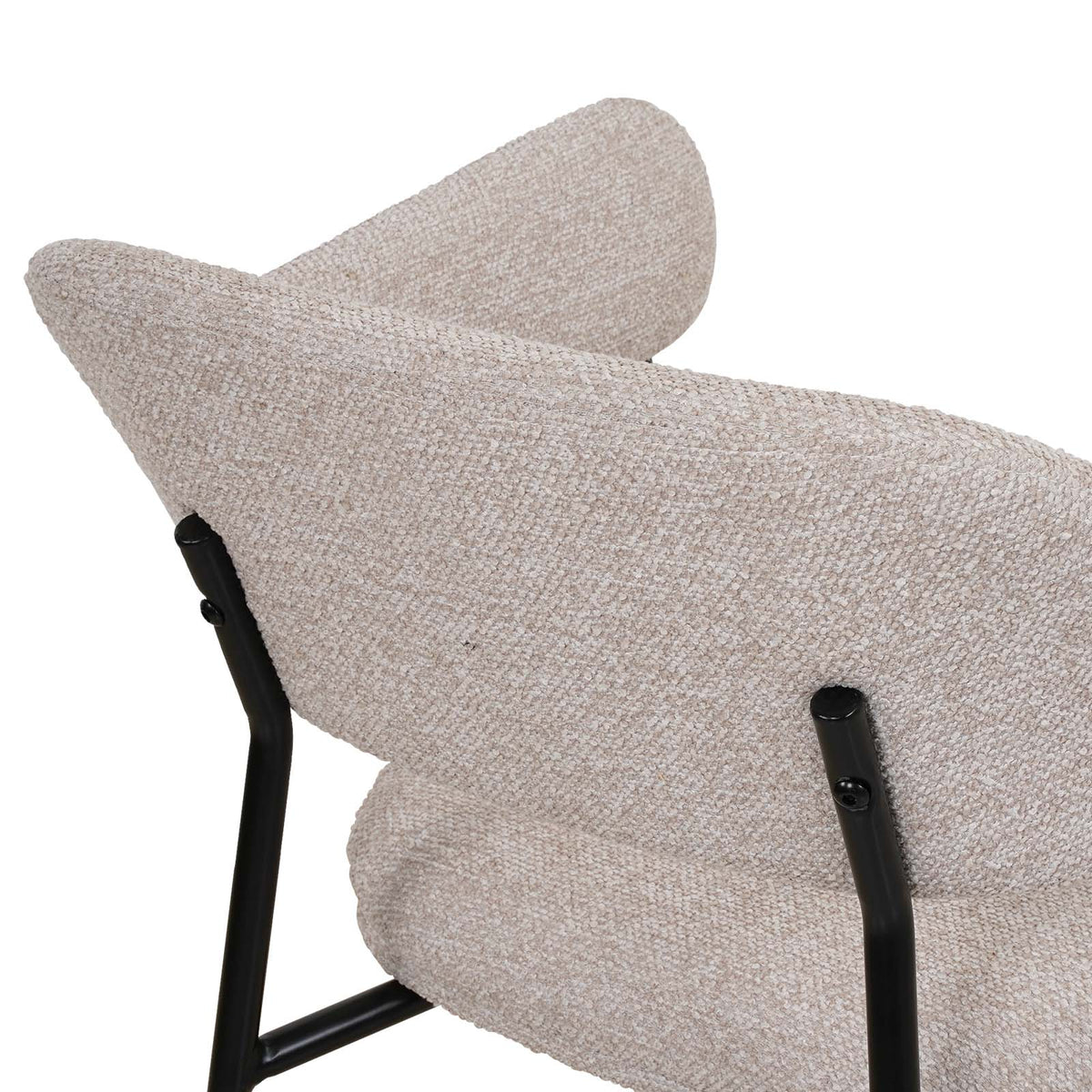 LivaraHome Wise Upholstered Modern Dining Chairs (Set of 2) - Beige