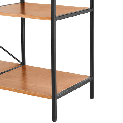LivaraHome Sonoma 7 Shelf Clothing Rack Garment Storage - Industrial