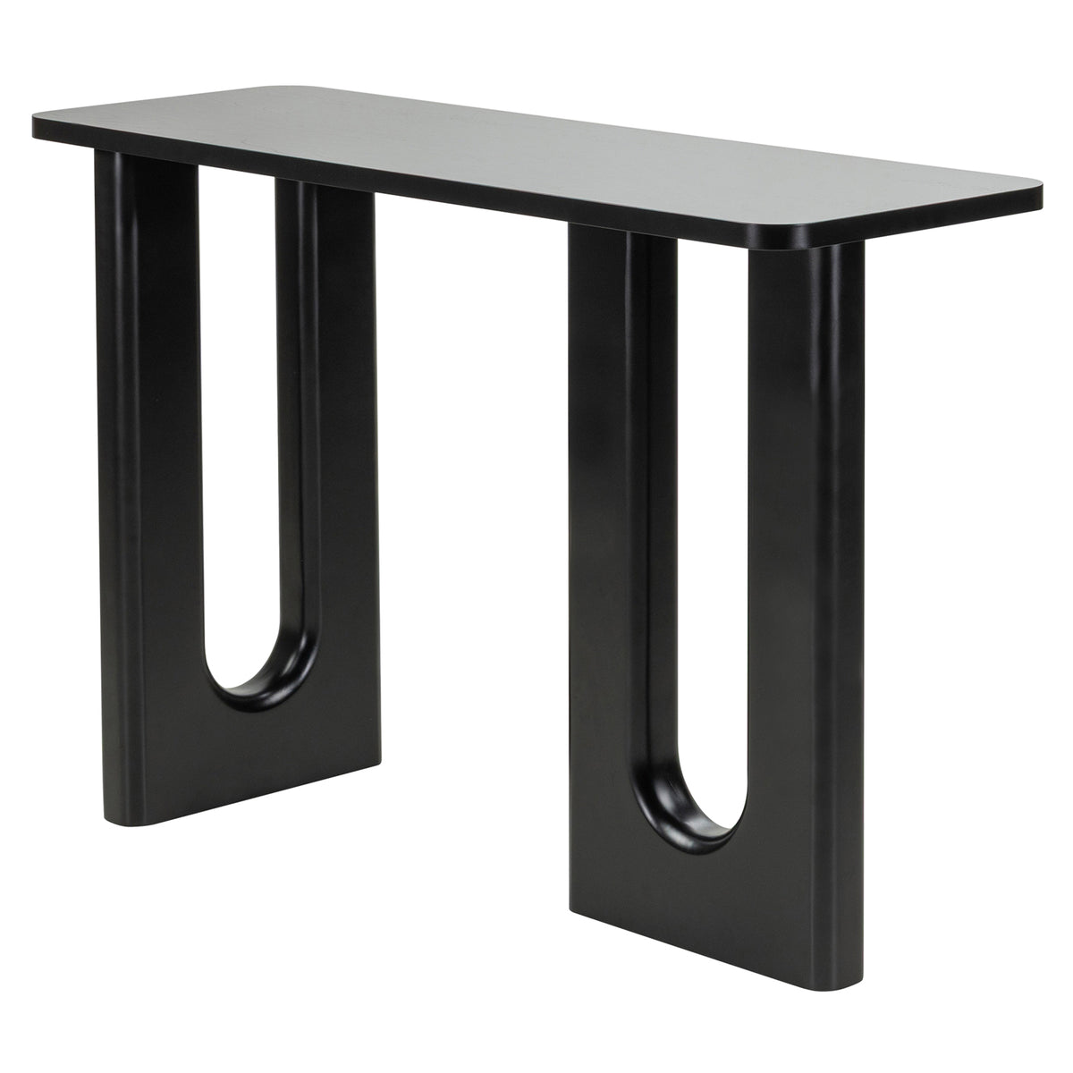 LivaraHome Lichi Console Table with Arched Leg Entryway Table - Modern