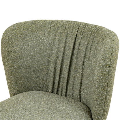 LIVARA Monty Boucle Dining Chairs Upholstered Dinner Chair (Set of 2)