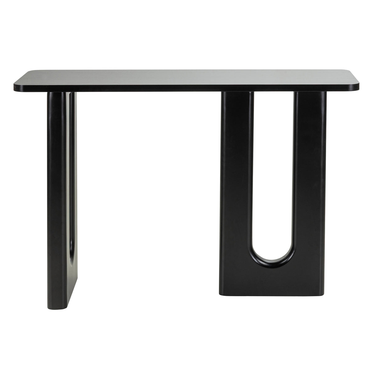 LivaraHome Lichi Console Table with Arched Leg Entryway Table - Modern