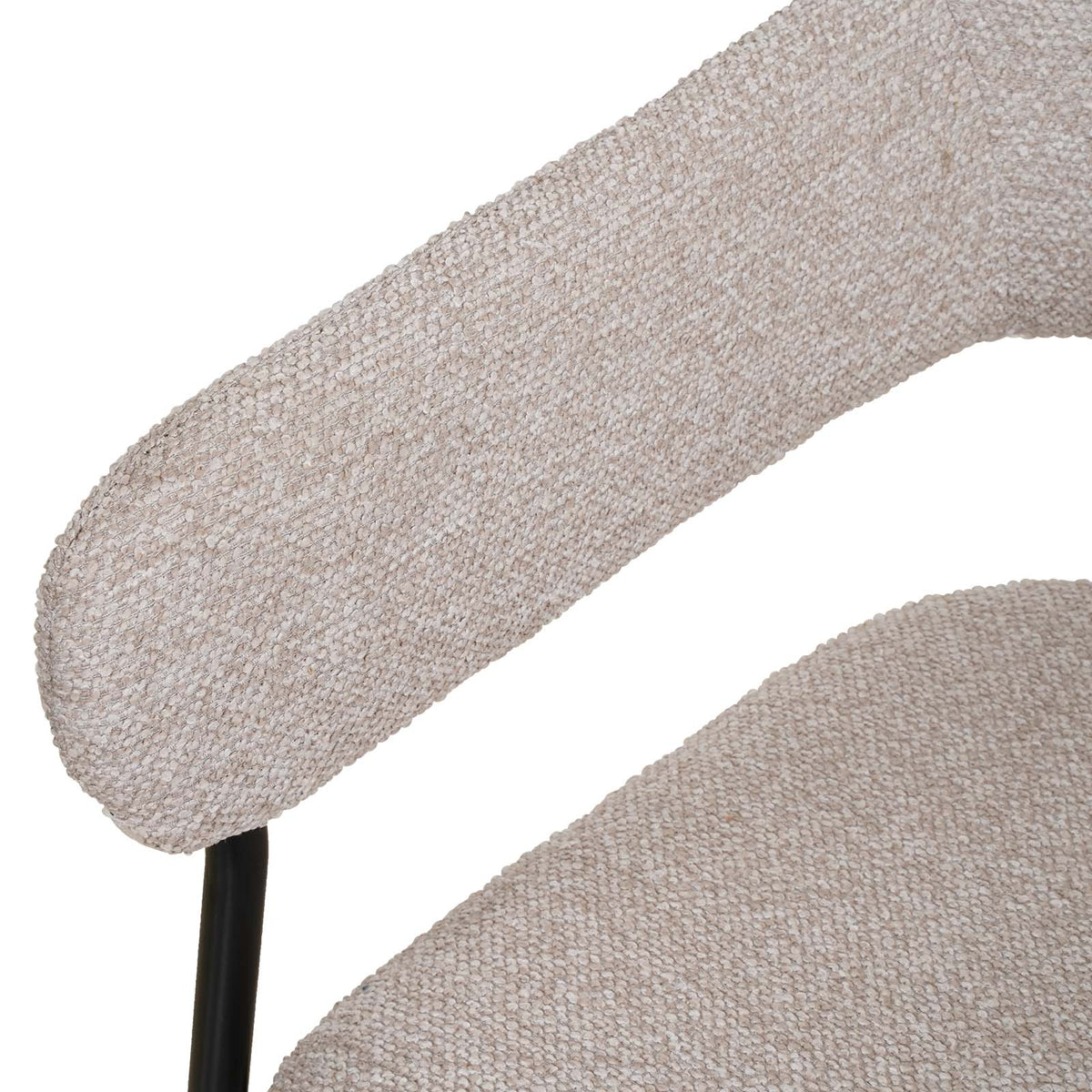 LivaraHome Wise Upholstered Modern Dining Chairs (Set of 2) - Beige