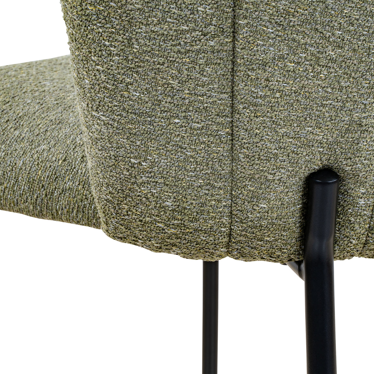 LIVARA Monty Boucle Dining Chairs Upholstered Dinner Chair (Set of 2)