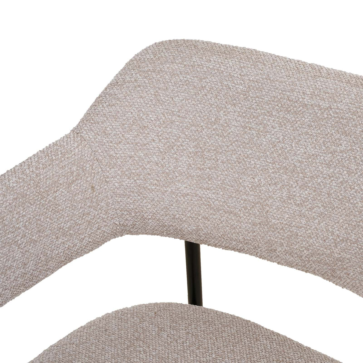 LivaraHome Wise Upholstered Modern Dining Chairs (Set of 2) - Beige