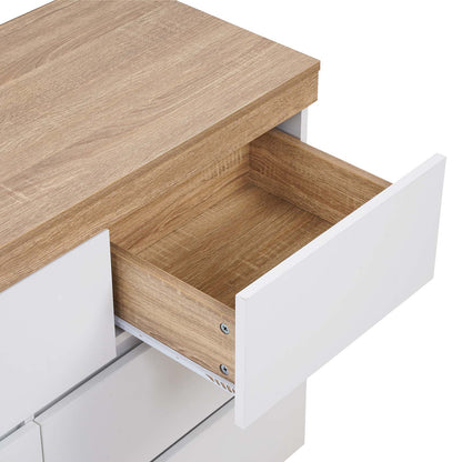 LivaraHome Cuppa 10 Drawer Chest Storage Dresser Organizer - Modern