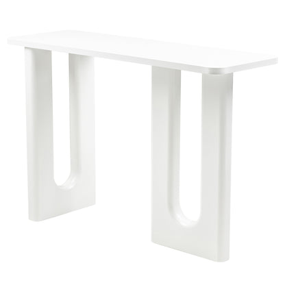 LivaraHome Lichi Console Table with Arched Leg Entryway Table - Modern