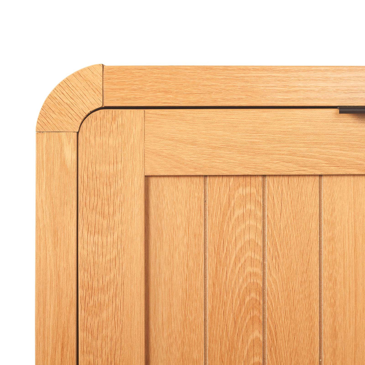 LivaraHome Arlo 2 Door Sideboard Fluted Farmhouse Storage Cabinet