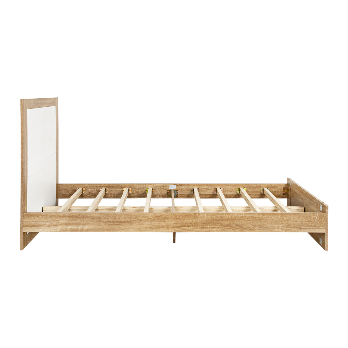 LIVARA Kamila Platform Bed Scandinavian Bed Frame Under Bed Storage