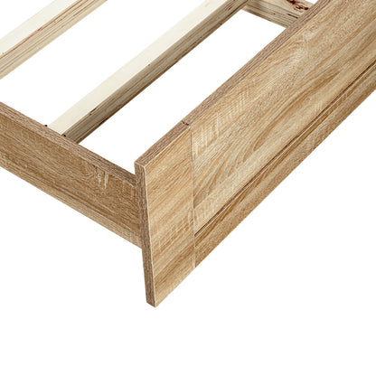 LIVARA Kamila Platform Bed Scandinavian Bed Frame Under Bed Storage