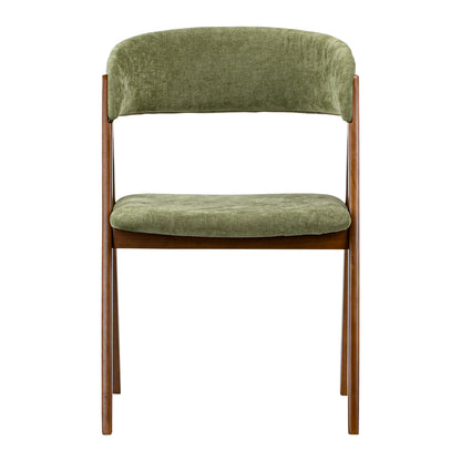 LivaraHome Gaudi Velvet Upholstered Dining Chairs (Set of 2) - Solid Wood