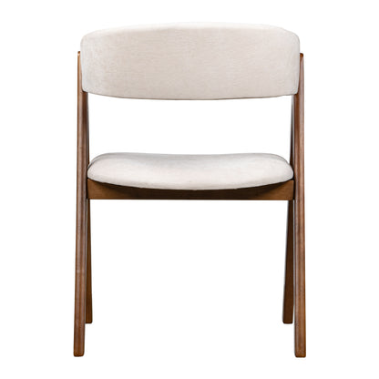 LivaraHome Gaudi Velvet Upholstered Dining Chairs (Set of 2) - Solid Wood