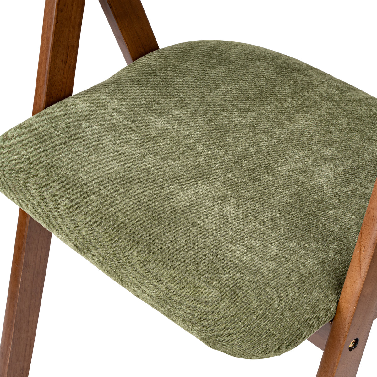 LivaraHome Gaudi Velvet Upholstered Dining Chairs (Set of 2) - Solid Wood