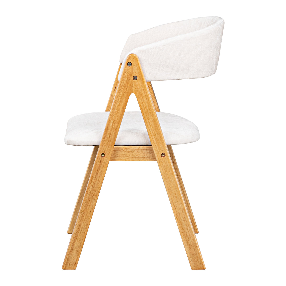 LivaraHome Gaudi Velvet Upholstered Dining Chairs (Set of 2) - Solid Wood