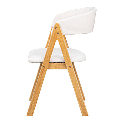 LivaraHome Gaudi Velvet Upholstered Dining Chairs (Set of 2) - Solid Wood