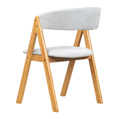 LivaraHome Gaudi Velvet Upholstered Dining Chairs (Set of 2) - Solid Wood