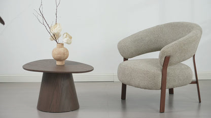 LivaraHome Embo Upholstered Armchair Modern Accent Comfy Chair